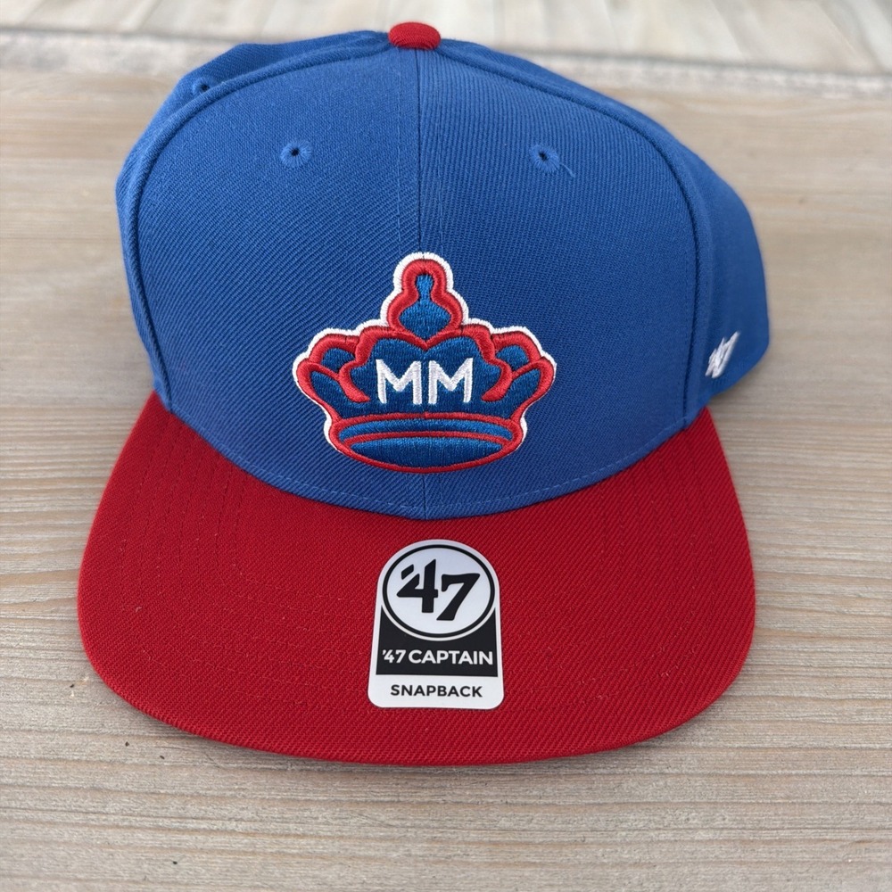 Miami MARLINS RED BLUE NEW ERA SNAPBACK 47 CAPTAIN. MIAMI UNDERBILL